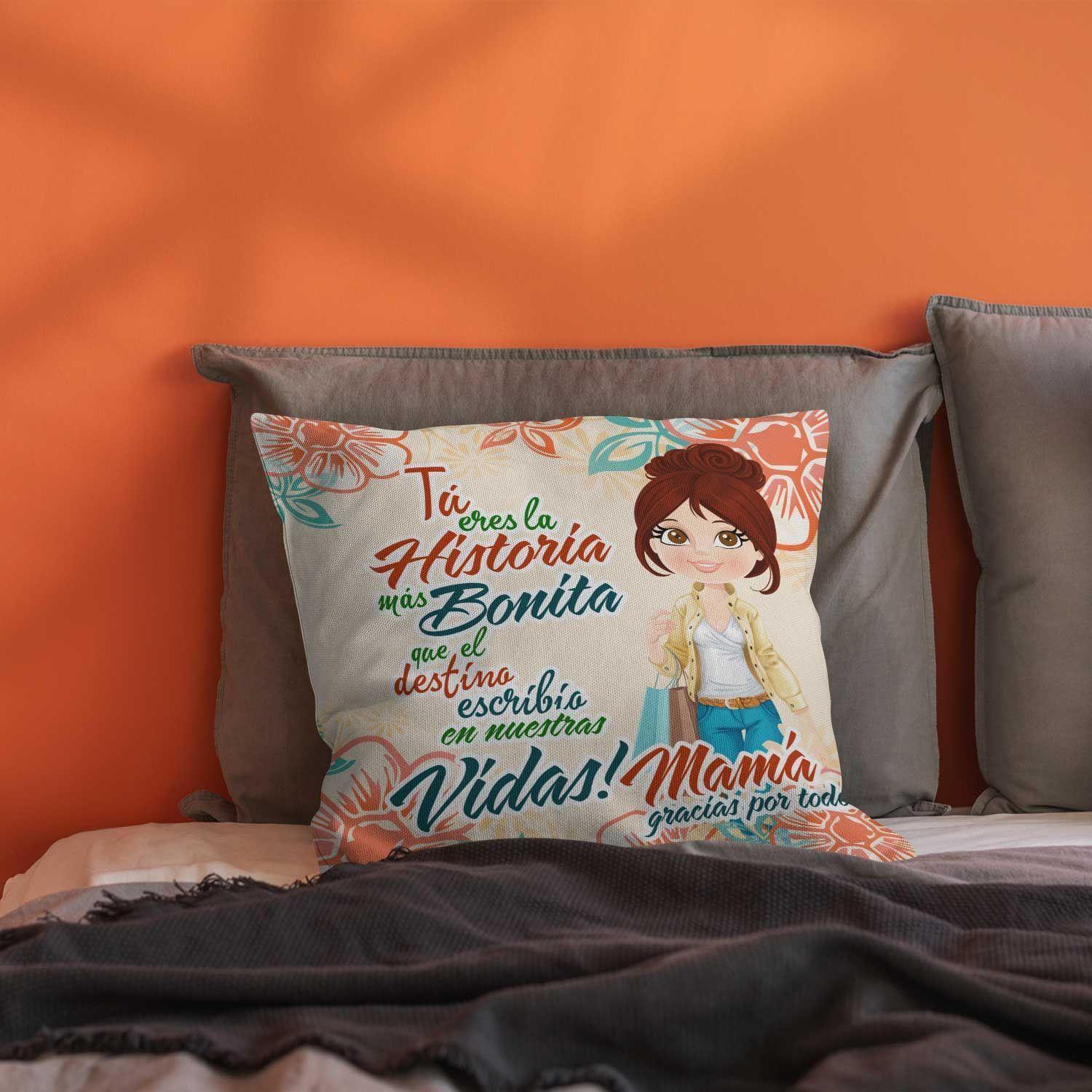 Cojín Decorativo Día de la Madre D2 (40cm X 40cm)-3
