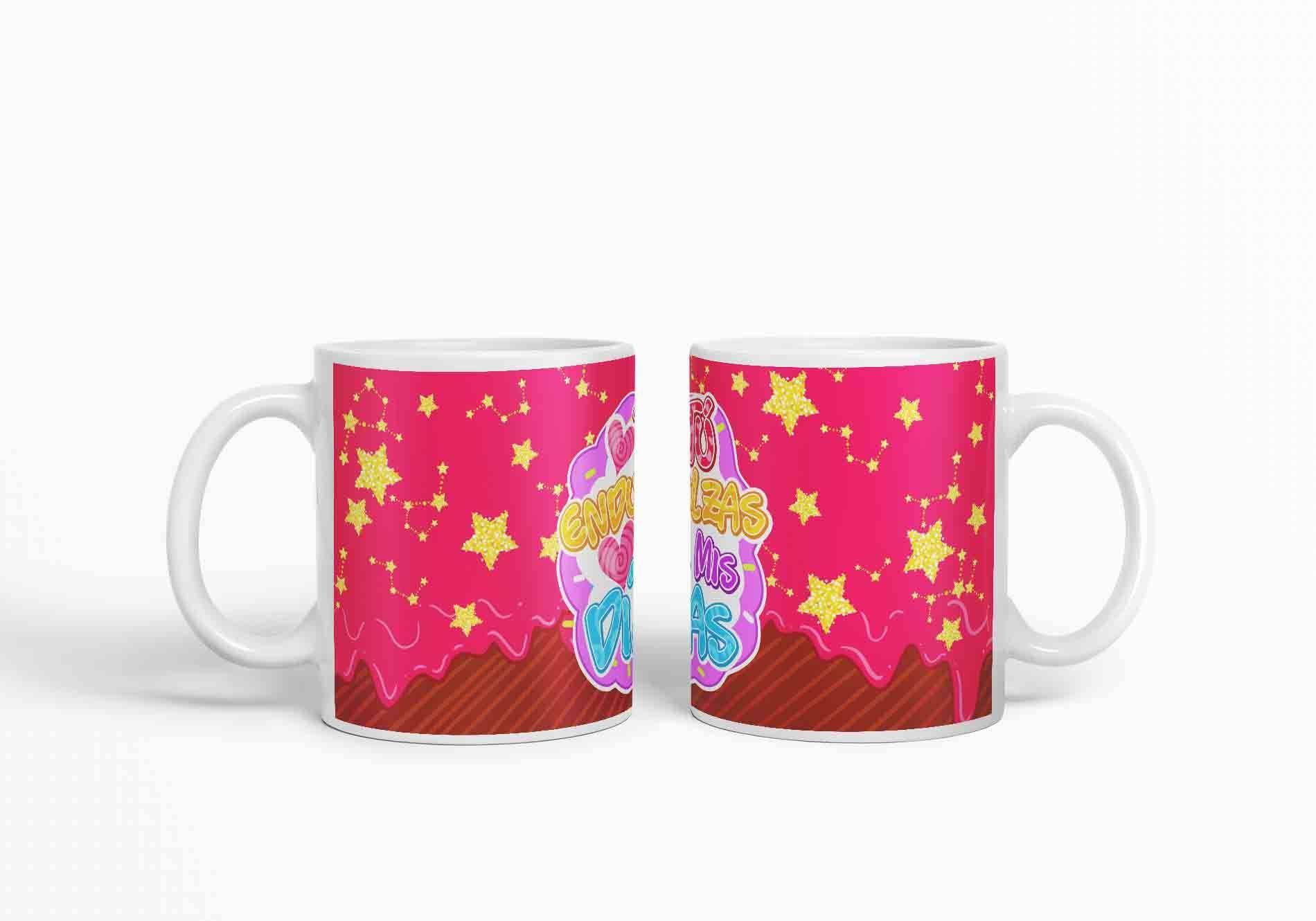 Taza Expresión de Amor- Tu Endulzas Mis Días  D6 (320ml)-2