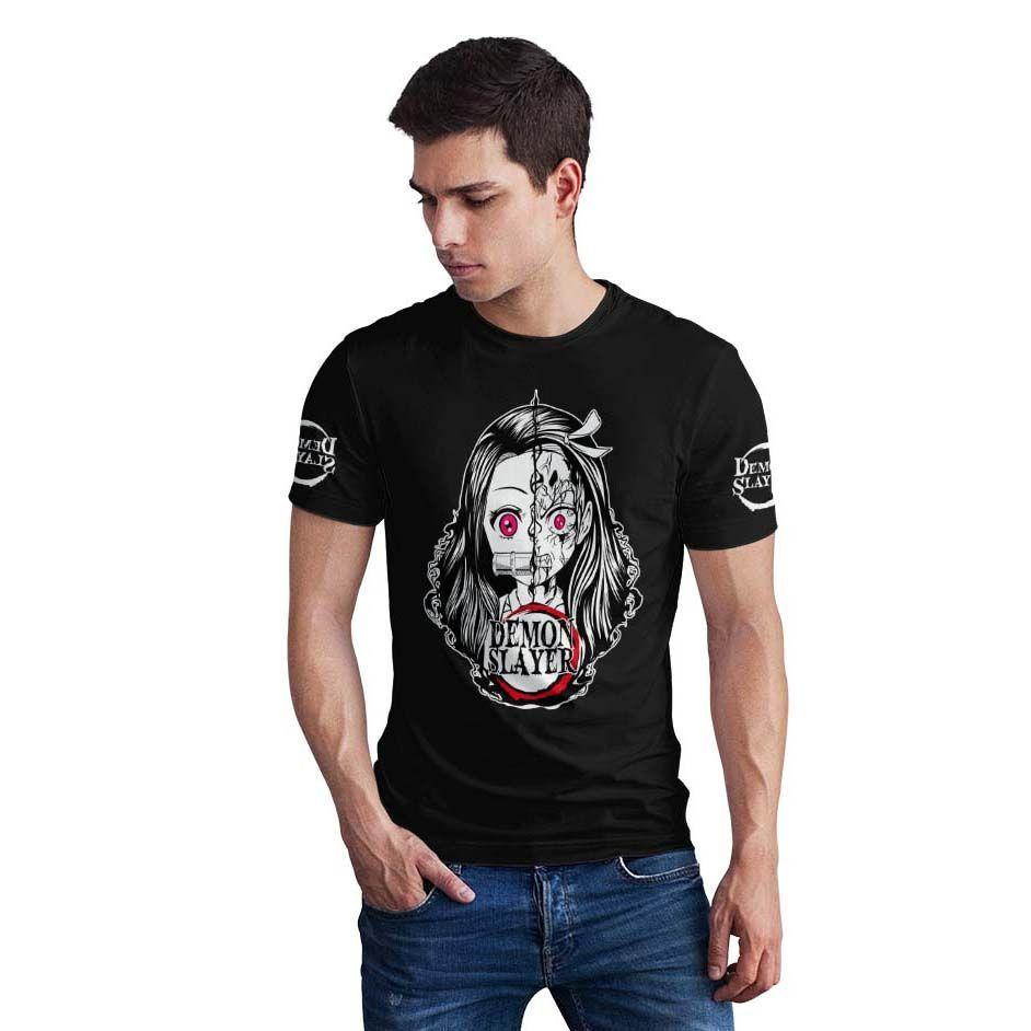 Polera Anime Nezuko Demon Slayer / Kimetsu no Yaiba D7-0