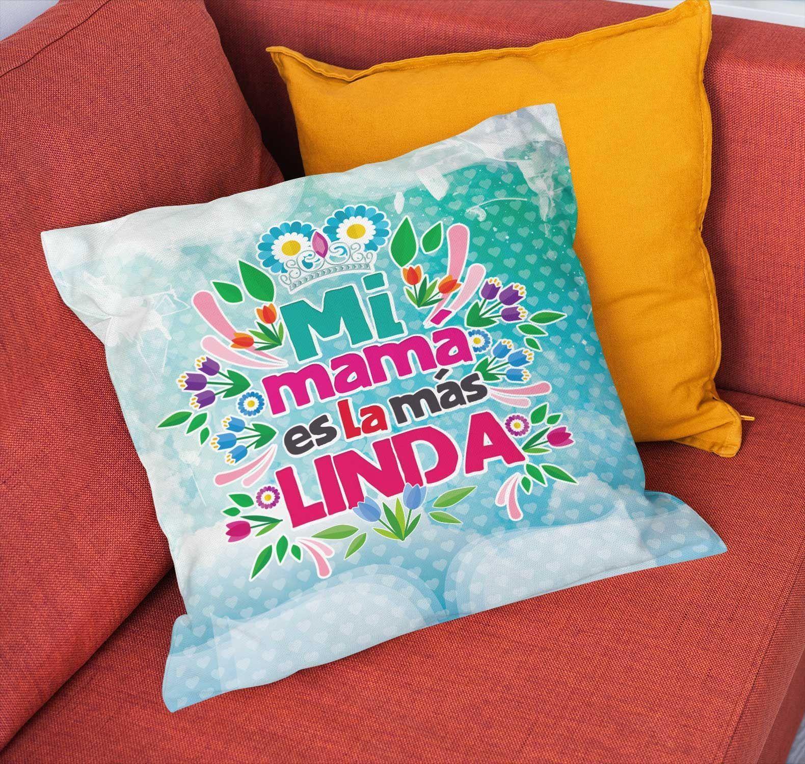 Cojín Decorativo Día de las Madre D4 40cm x 40cm-2