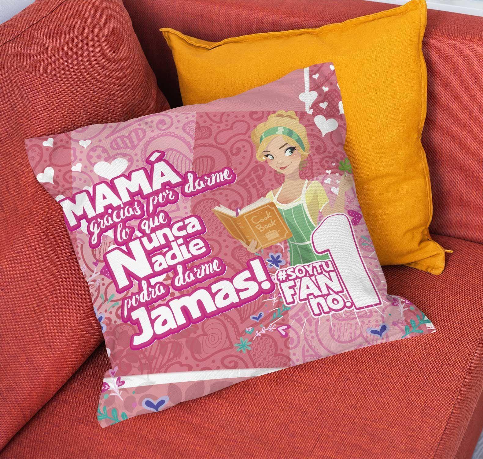 Cojín Decorativo Día de las Madre D9 40cm x 40cm-3