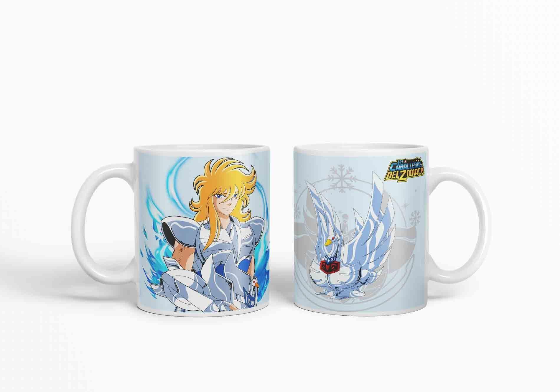 Taza Caballero del Zodiaco -Cisne  D10 (320ml)-2