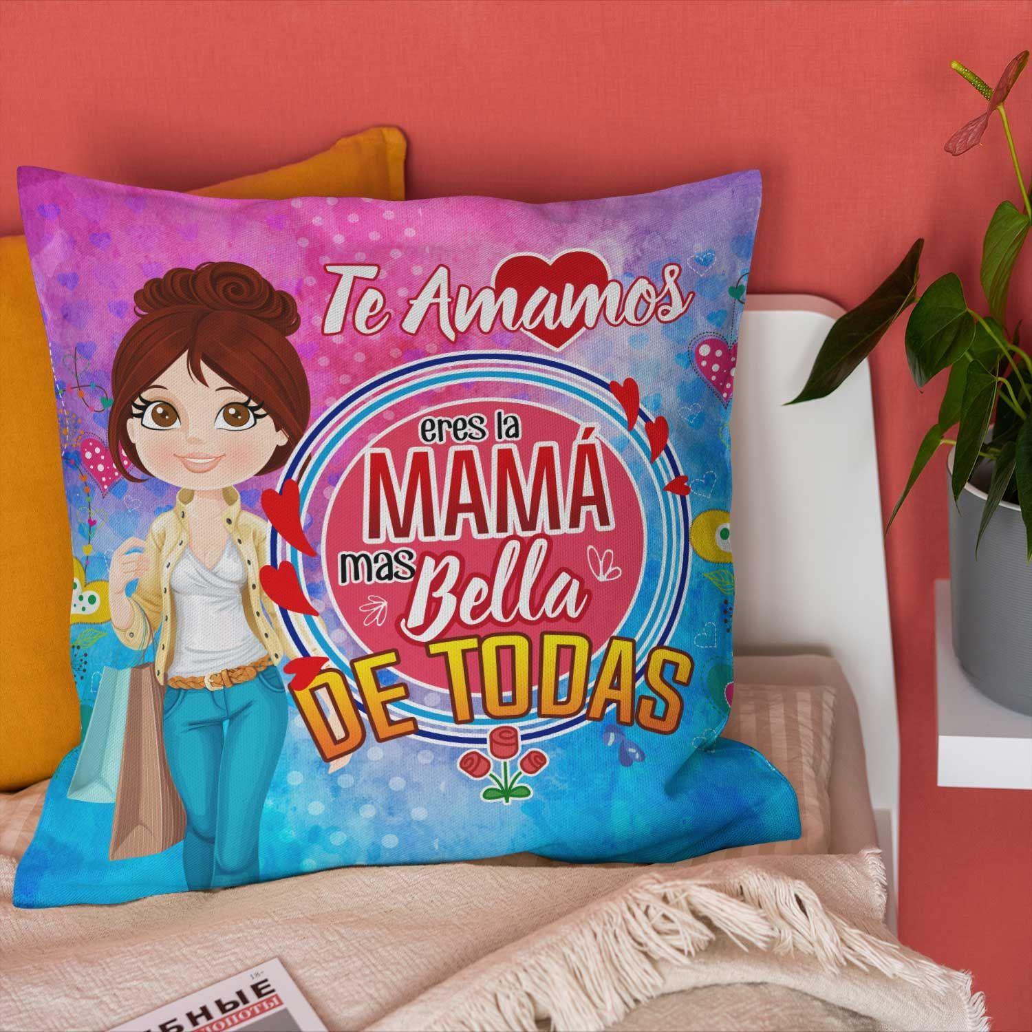Cojín Decorativo Día de las Madre D5 40cm x 40cm-2