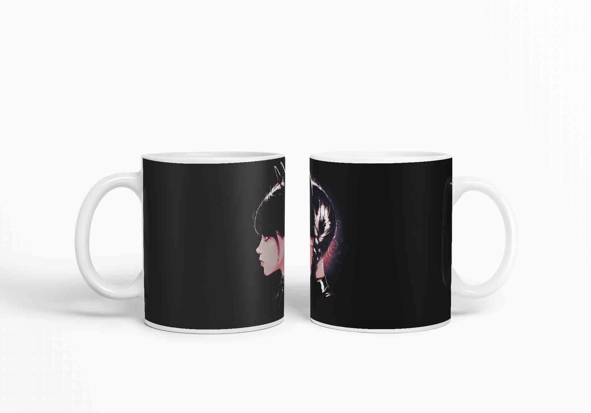Taza Merlina Addams D6-0