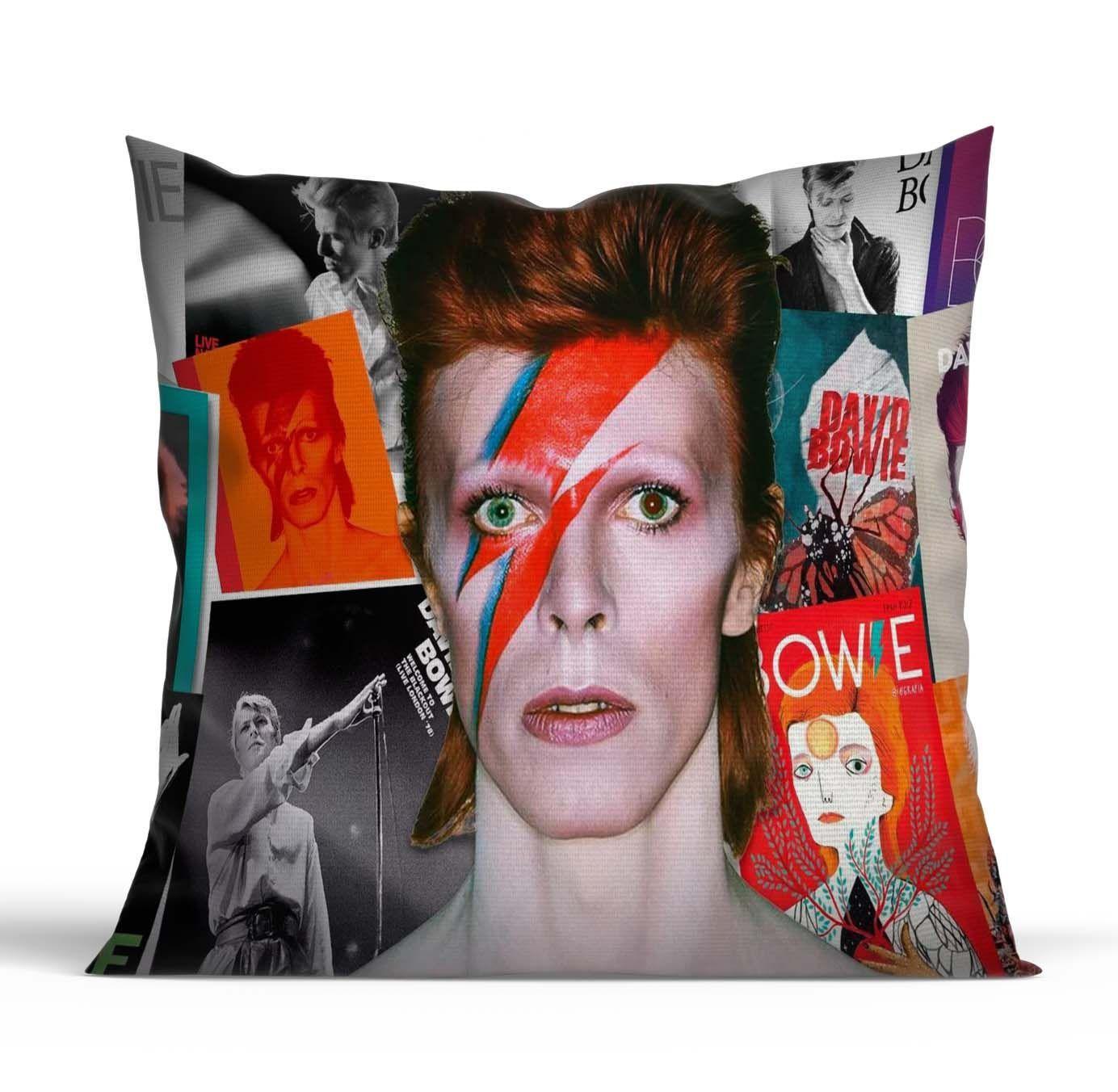 Cojín Decorativo David Bowie D4 40cm X 40cm-0