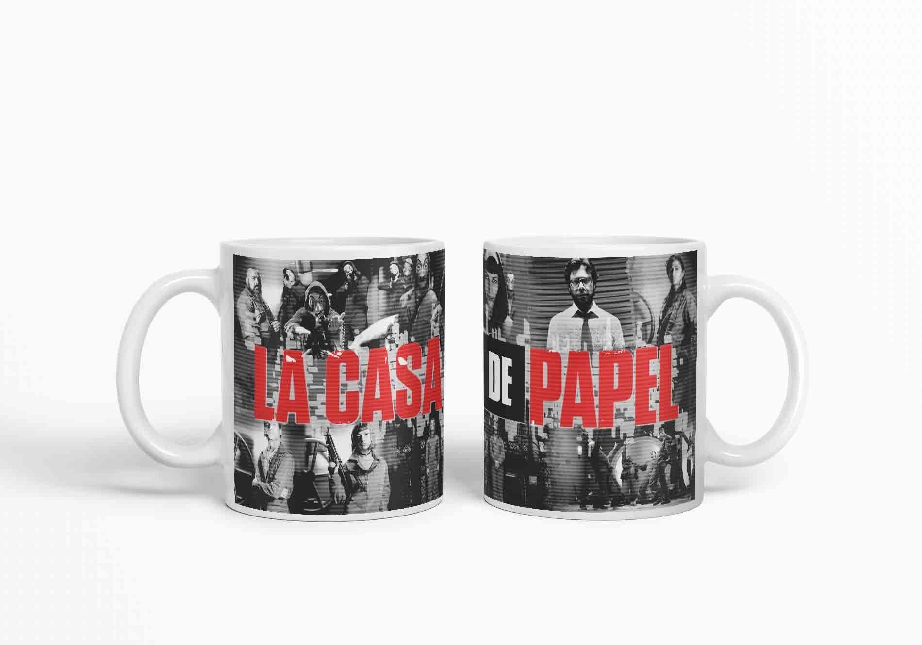 Taza La Casa de Papel D4 (320ml)-2