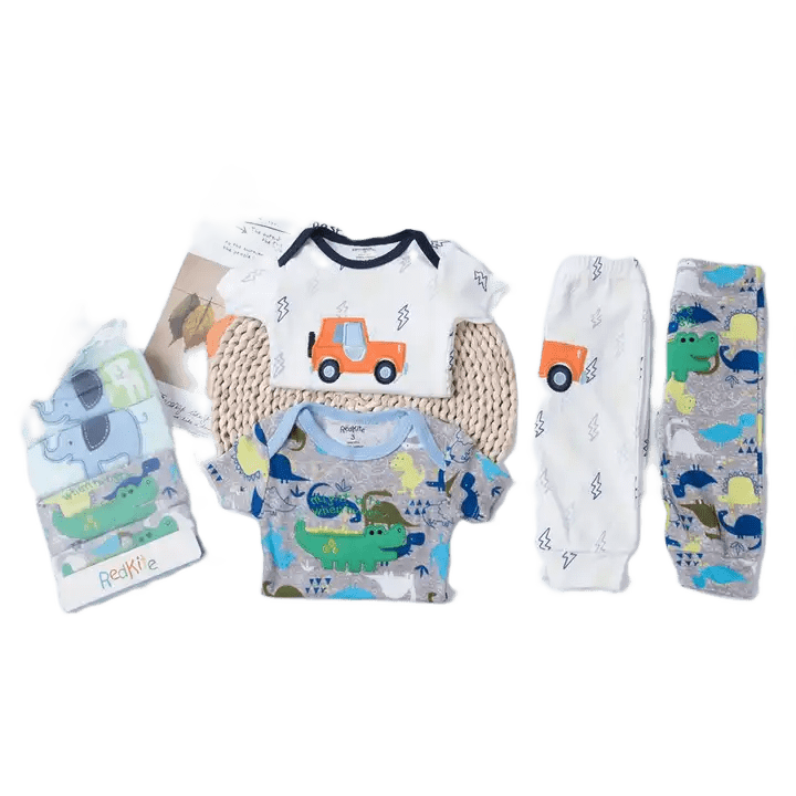 Set 2 Conjuntos Pijamas Bebes Manga Corta. Modelos Surtidos-1