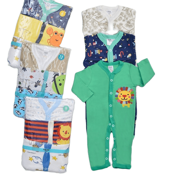 Set 3 Pijanmas Ositos Enteritos Niño. Modelos Variados De Algodón-1