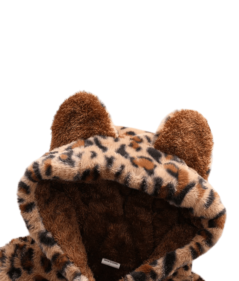Poleron PeluditoCon Colita Y Orejitas Para Niños Y Bebés-2