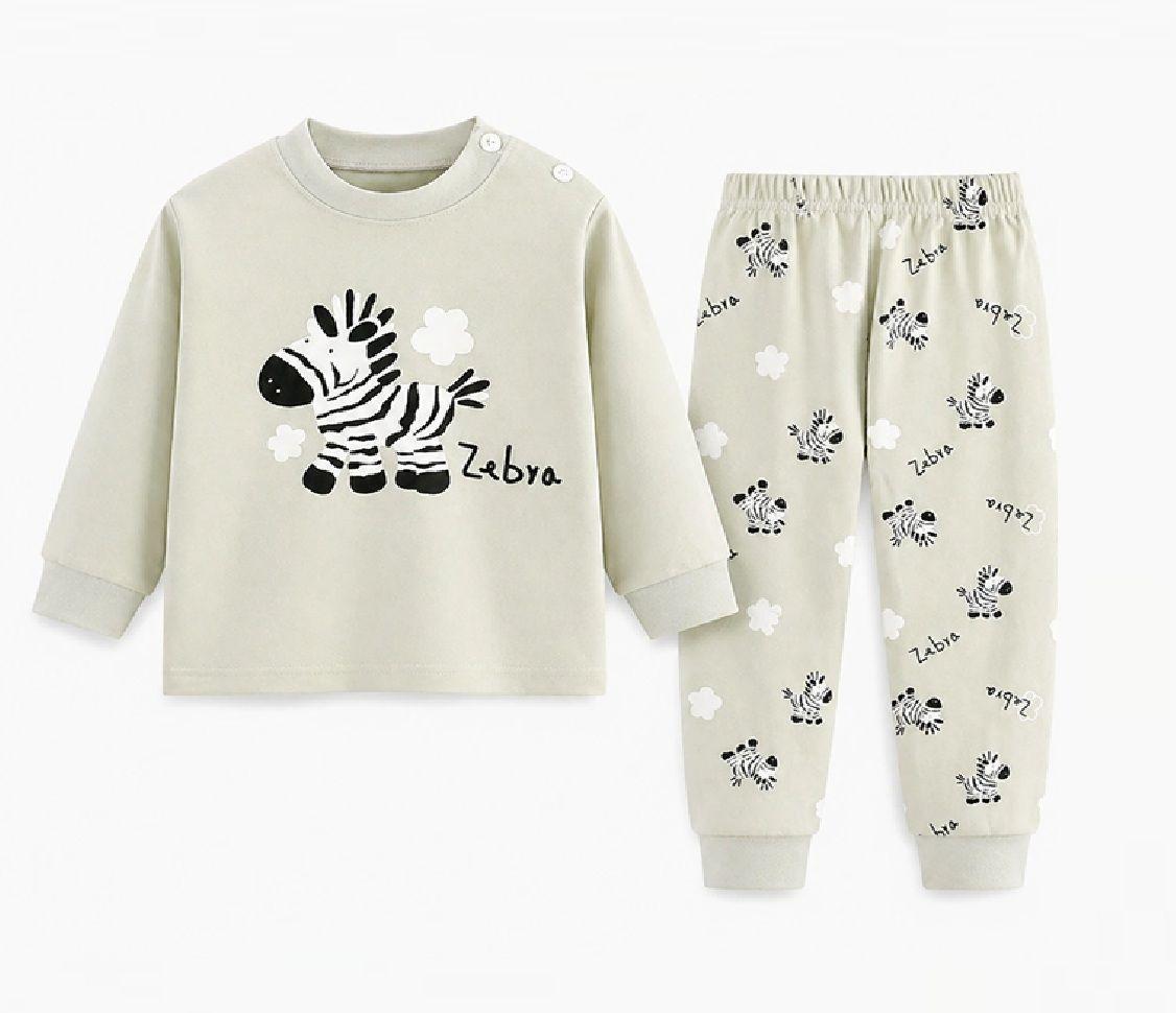 Pijama Cebrita para Niños Y Bebés 100% Algodón-0