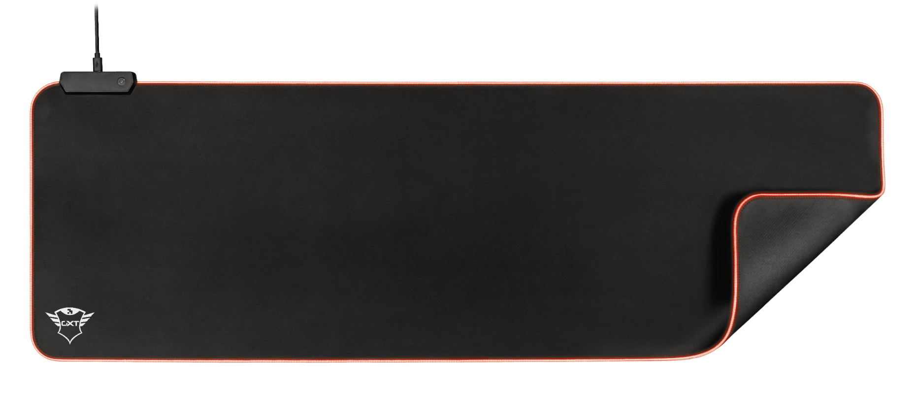 Mousepad Gamer Trust Gxt 764 Glide Flex Rgb Xxl Negro-2