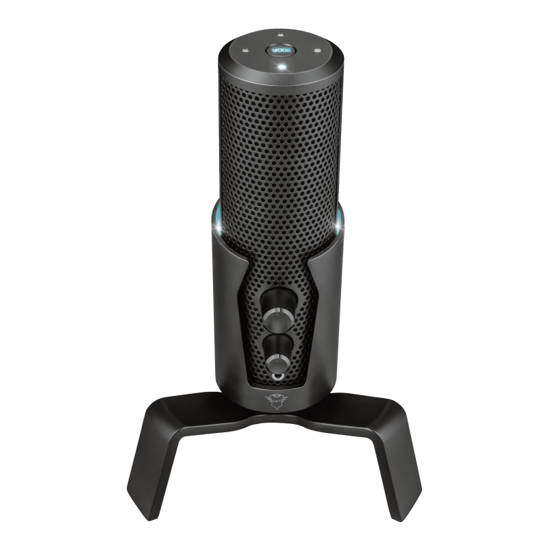 Microfono Gamer Streaming Trust Fyru Gxt 258 Negro-1