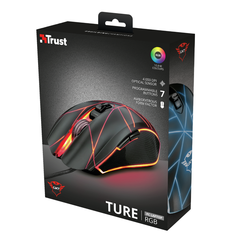 Mouse Gamer Trust Gxt 160 Ture Rgb Negro-4