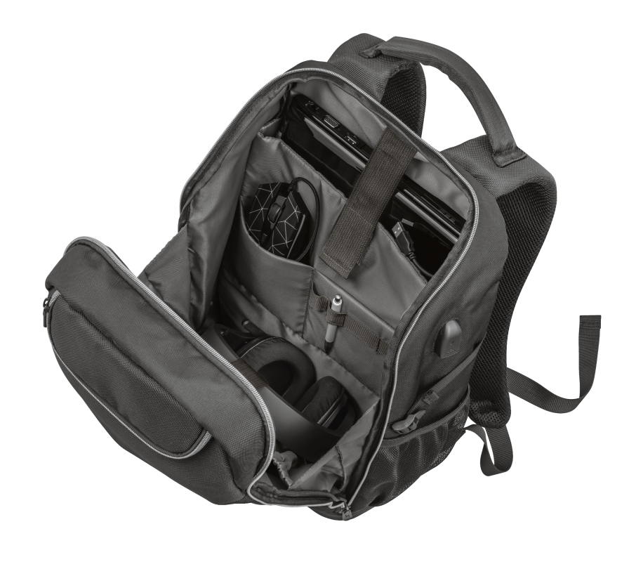 Mochila Gamer Trust Gxt 1255 Outlaw Laptops 15,6’’-2