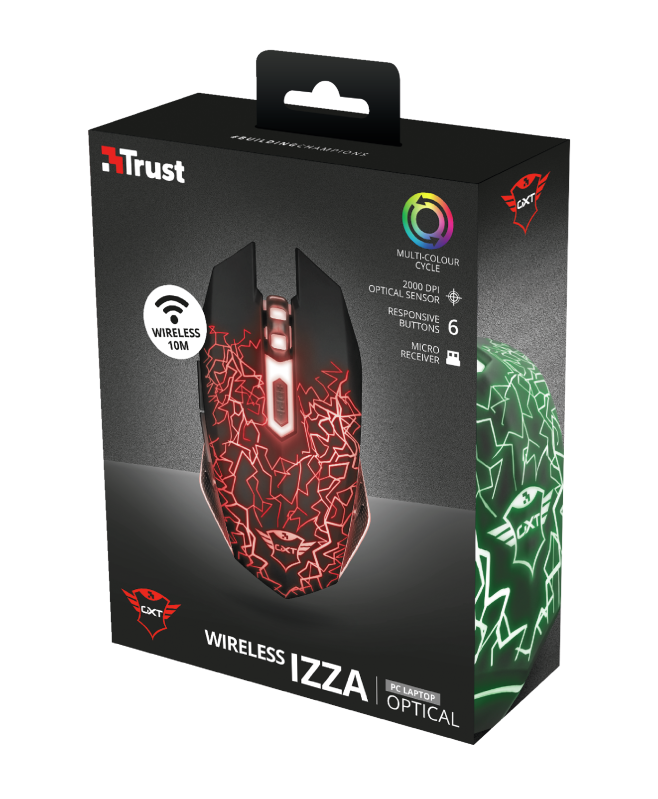 Mouse Gamer Inalambrico Trust Gxt 107 Izza-3