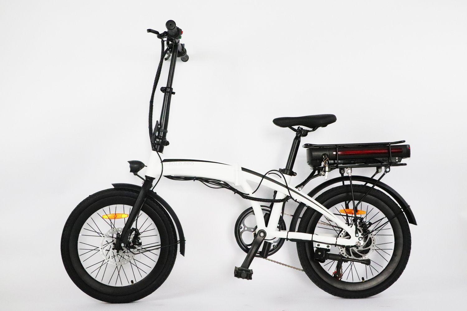 Bicicleta eléctrica plegable Ebicis EFOLD Pro White-4