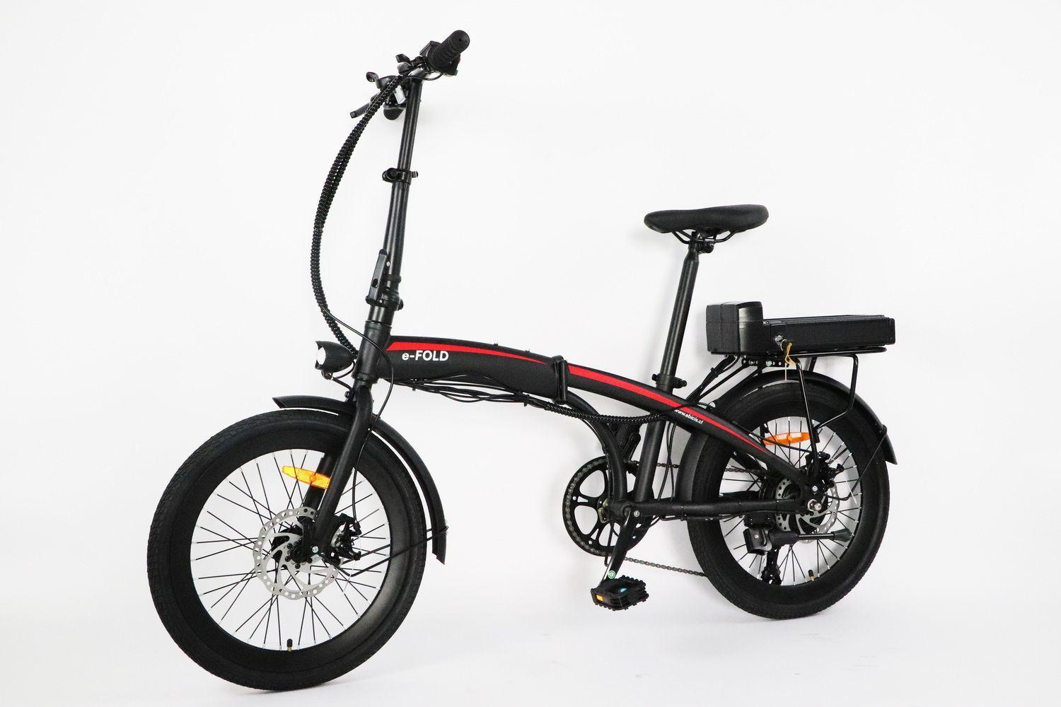 Bicicleta eléctrica plegable Ebicis EFOLD Black-4