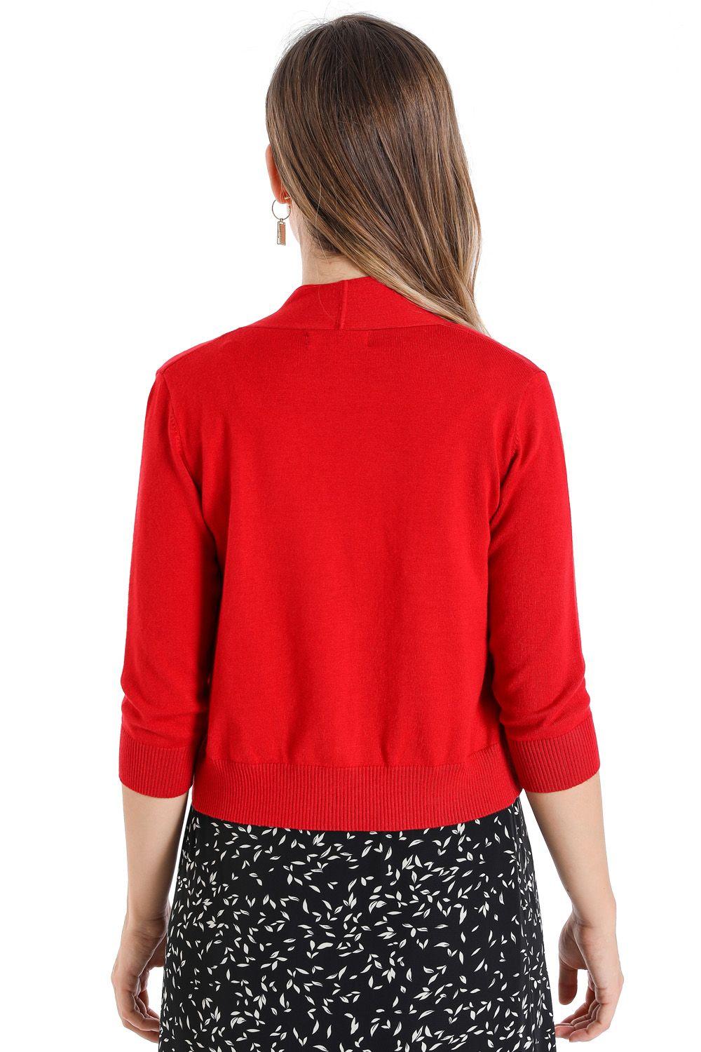 Bolero Liso Rojo Nicopoly-1