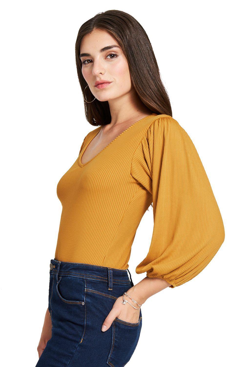Body Manga Globo Amarillo Nicopoly-1