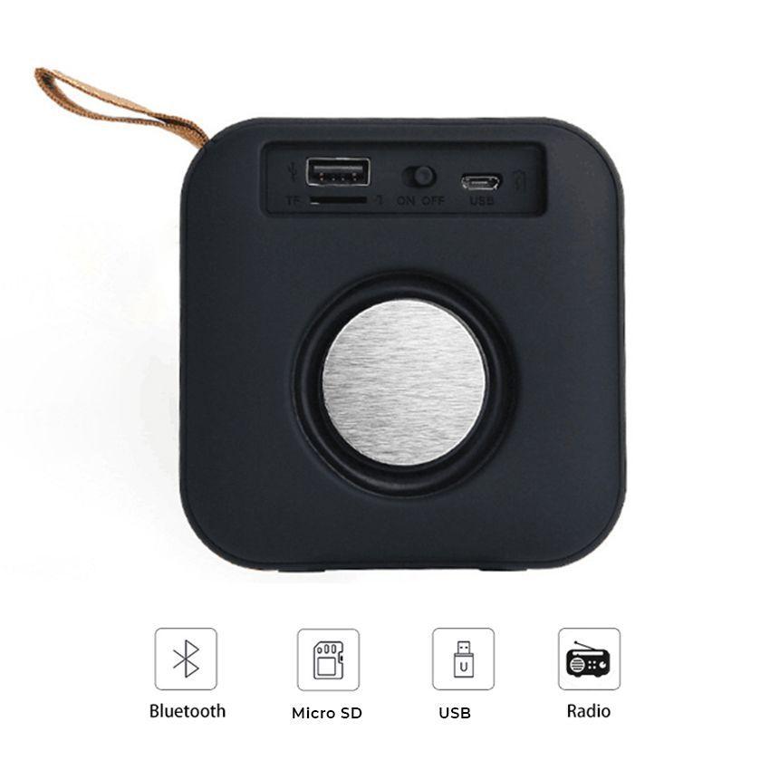 Parlante Bluetooth  AUX MicroSD Recargable-1