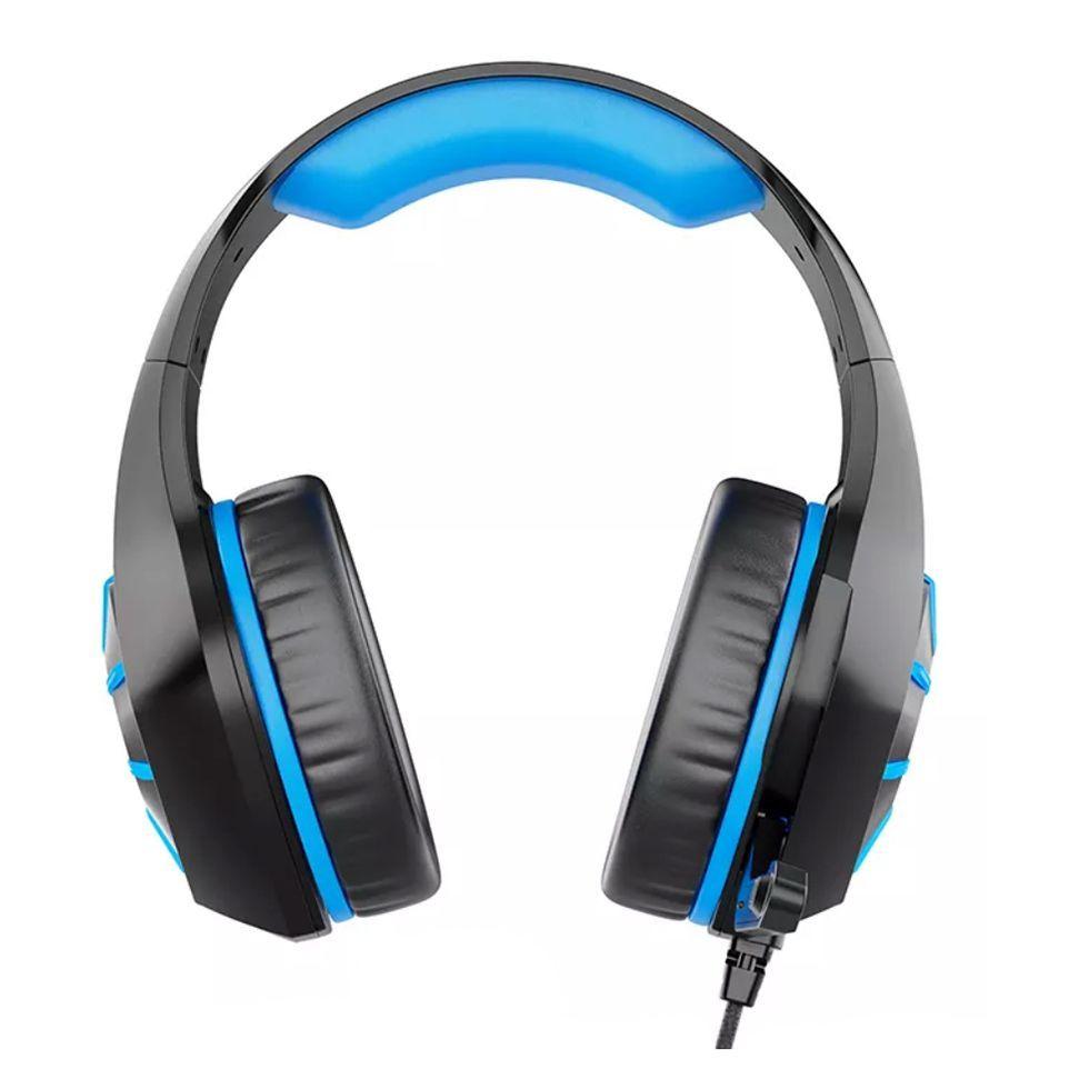 Audífono Gamer USB  Micrófono y Luz RGB GS-1000-2