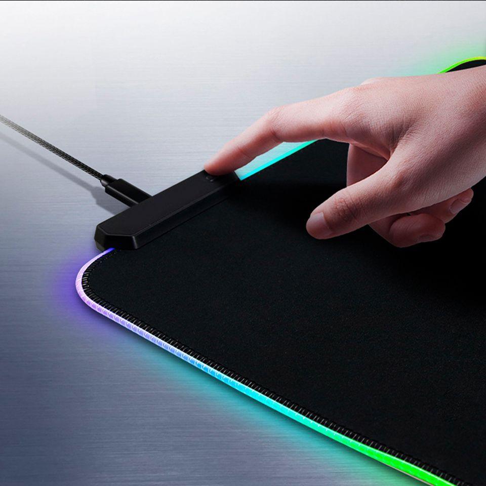 MousePad Gamer RGB 30x25 cm USB-1