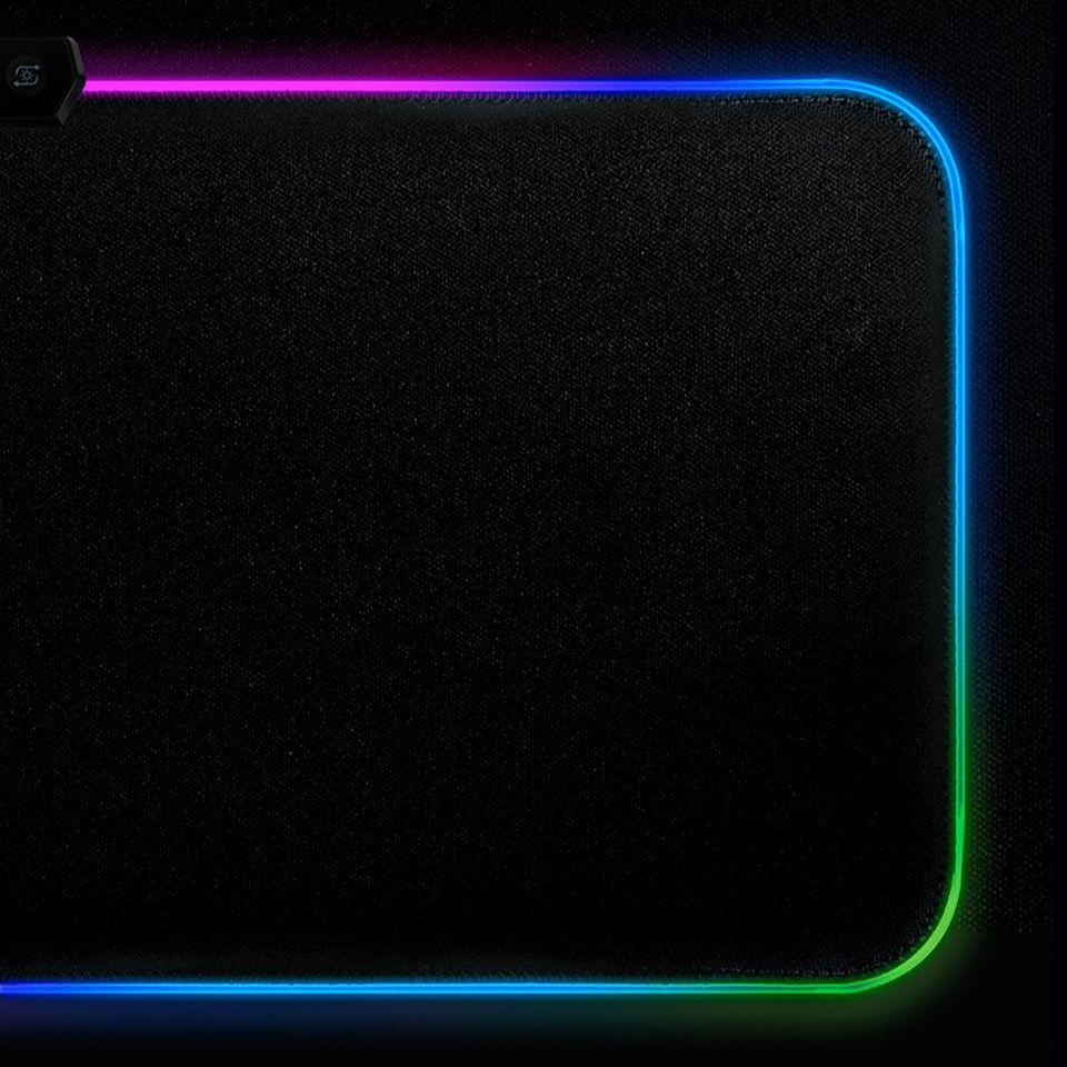 MousePad Gamer RGB 30x25 cm USB-3