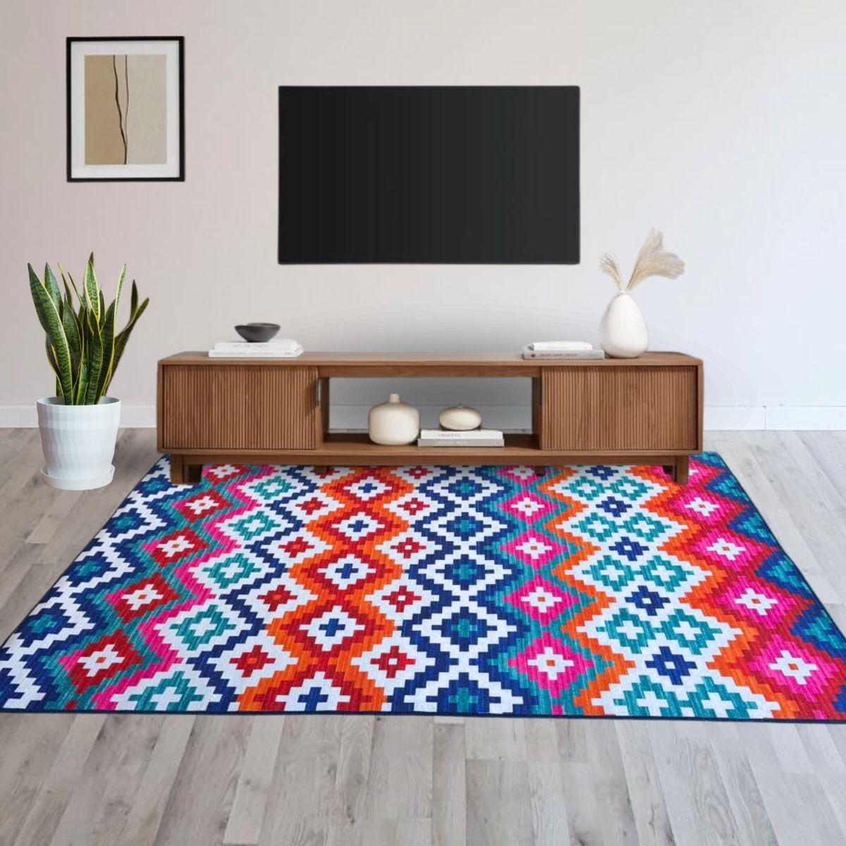 Alfombra Diseño Moscu Para Living 200x220 Clems-0