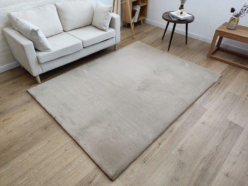 Alfombra Peluda Extra-suave Timmy Suave Color Taupe 150x200-0
