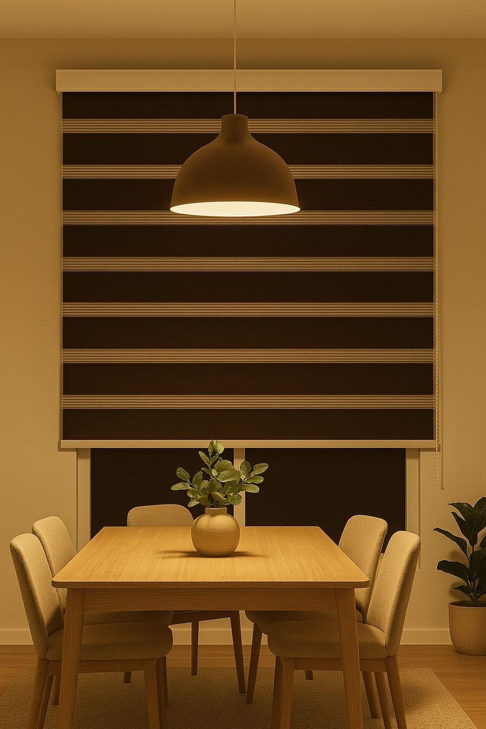 Cortina Roller Duo 180x120 Cafe-5