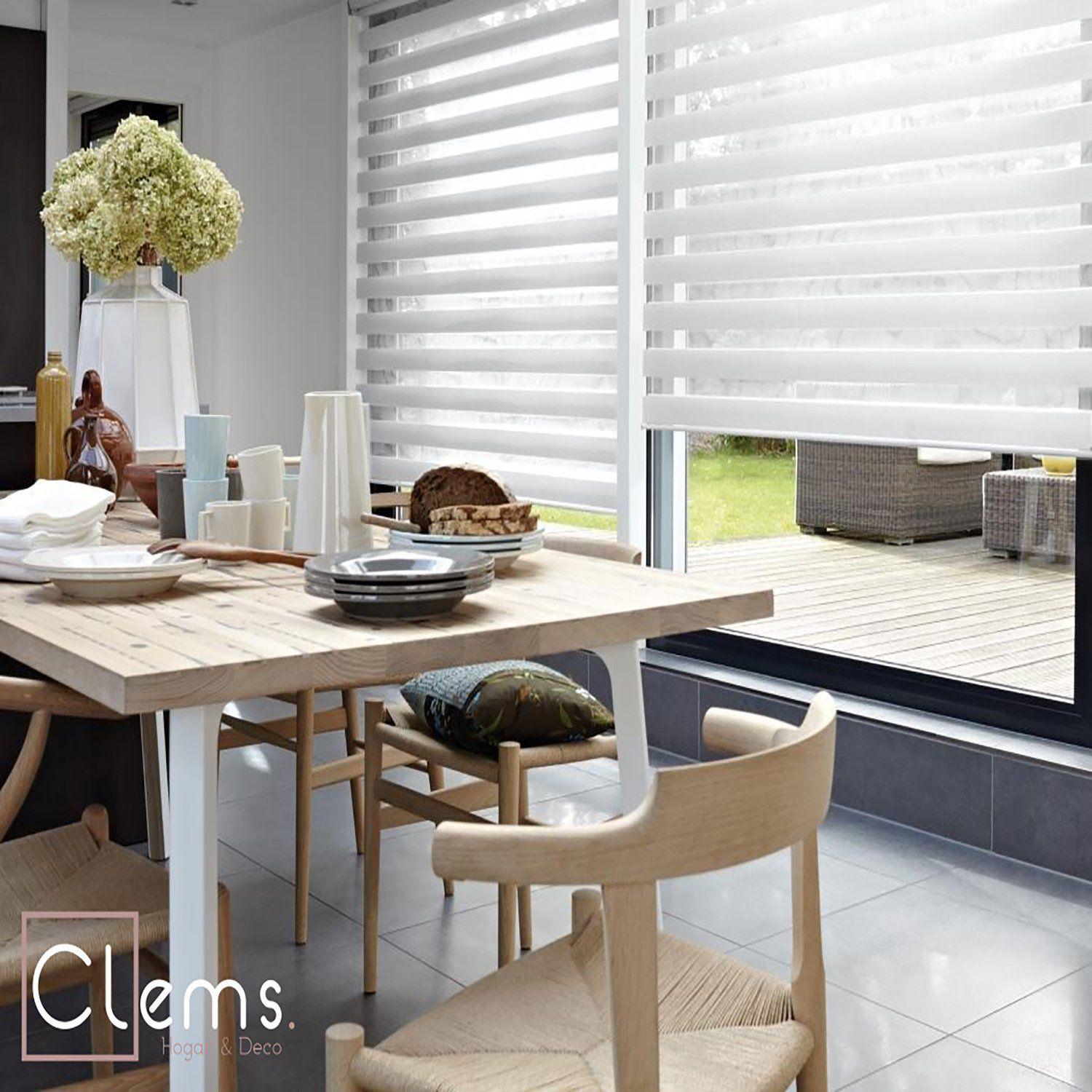 Cortina Roller Duo 105X220 Perla-4