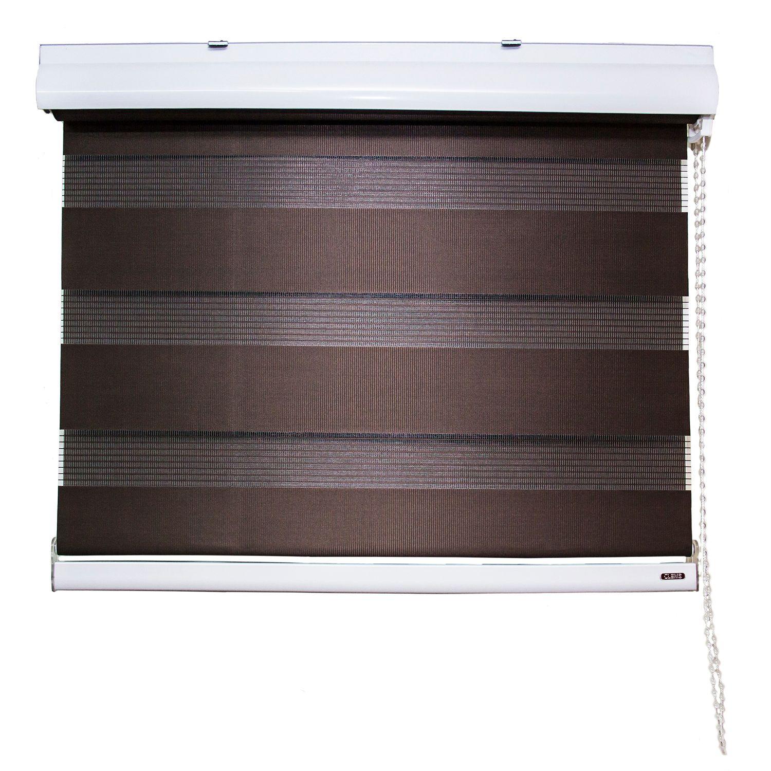 Cortina Roller Duo 075X120 Cafe-3