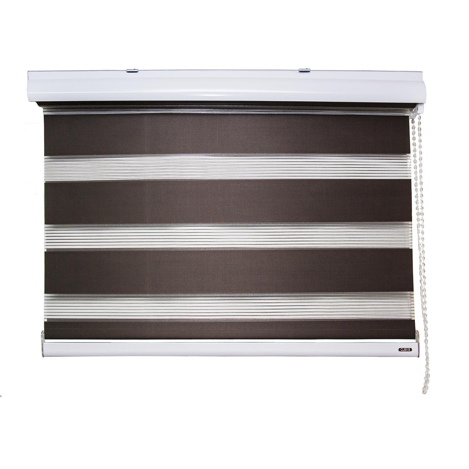 Cortina Roller Duo 075x120 Cafe-6