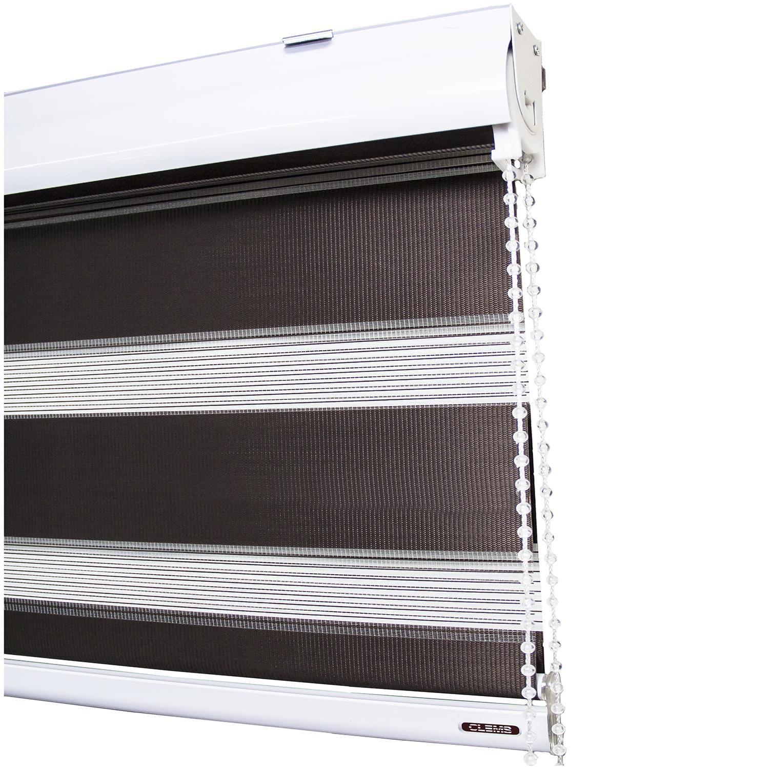 Cortina Roller Duo 075x120 Cafe-8