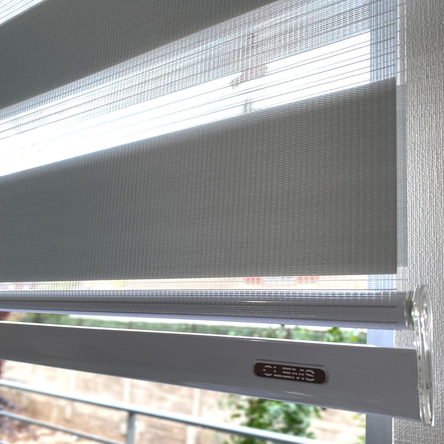 Cortina Roller Duo 150x160 Gris-8