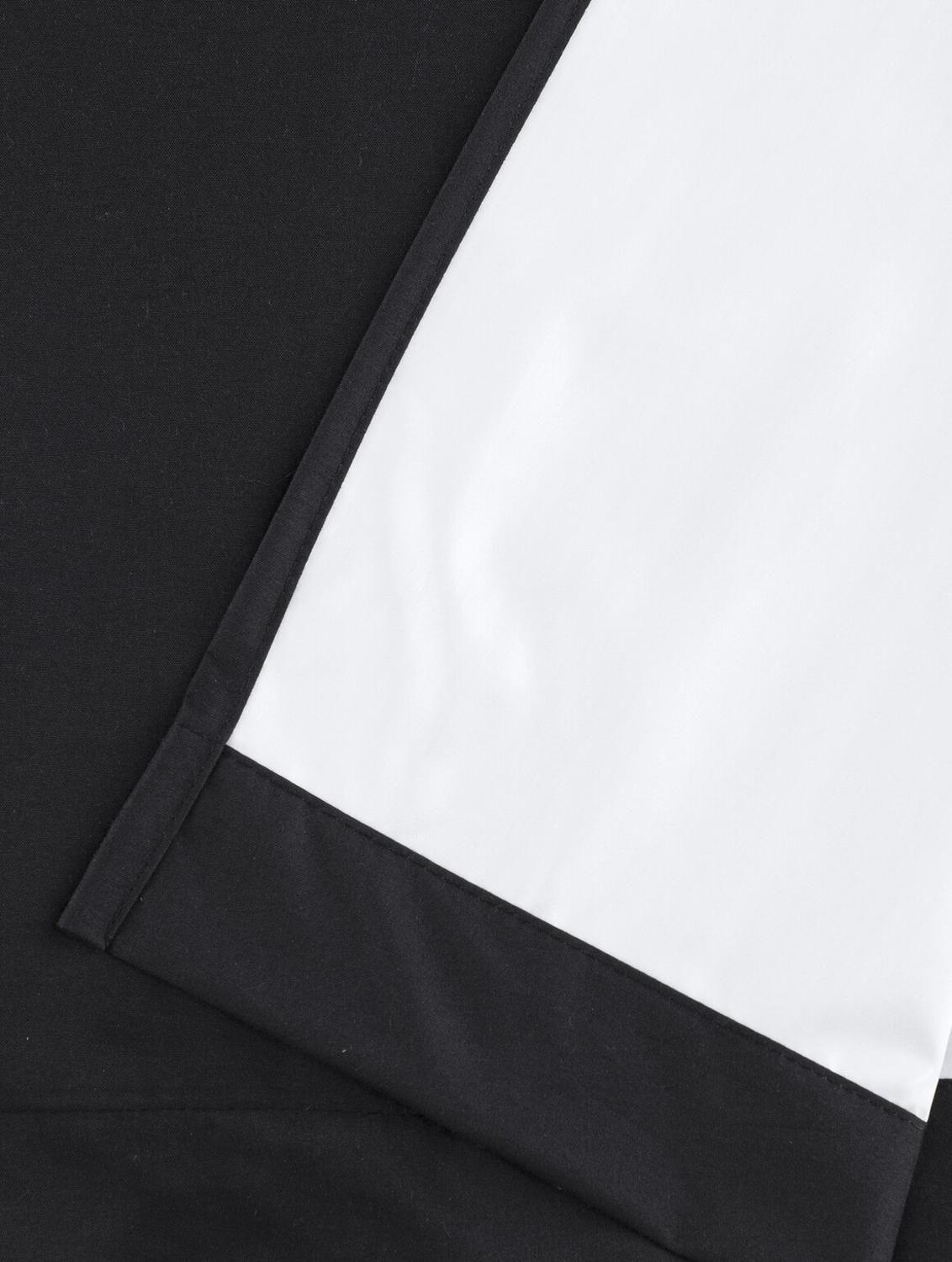 Cortina Tradicional 100% Blackout Negro-7