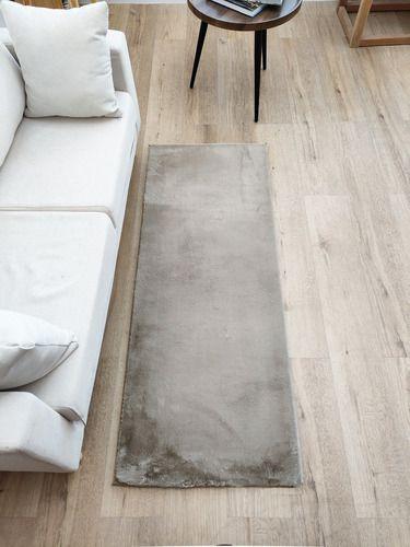 Alfombra Bajada De Cama Timmy Extra Suave Color Taupe 55x145-1