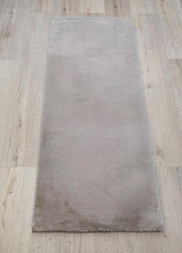Alfombra Bajada De Cama Timmy Extra Suave Color Taupe 55x145-5