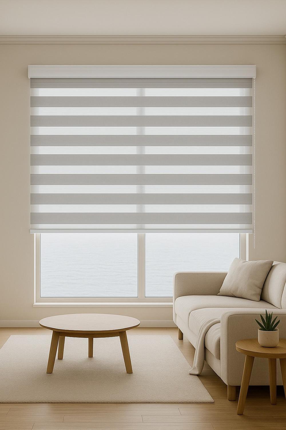 Cortina Roller Duo 165x120 Gris-4