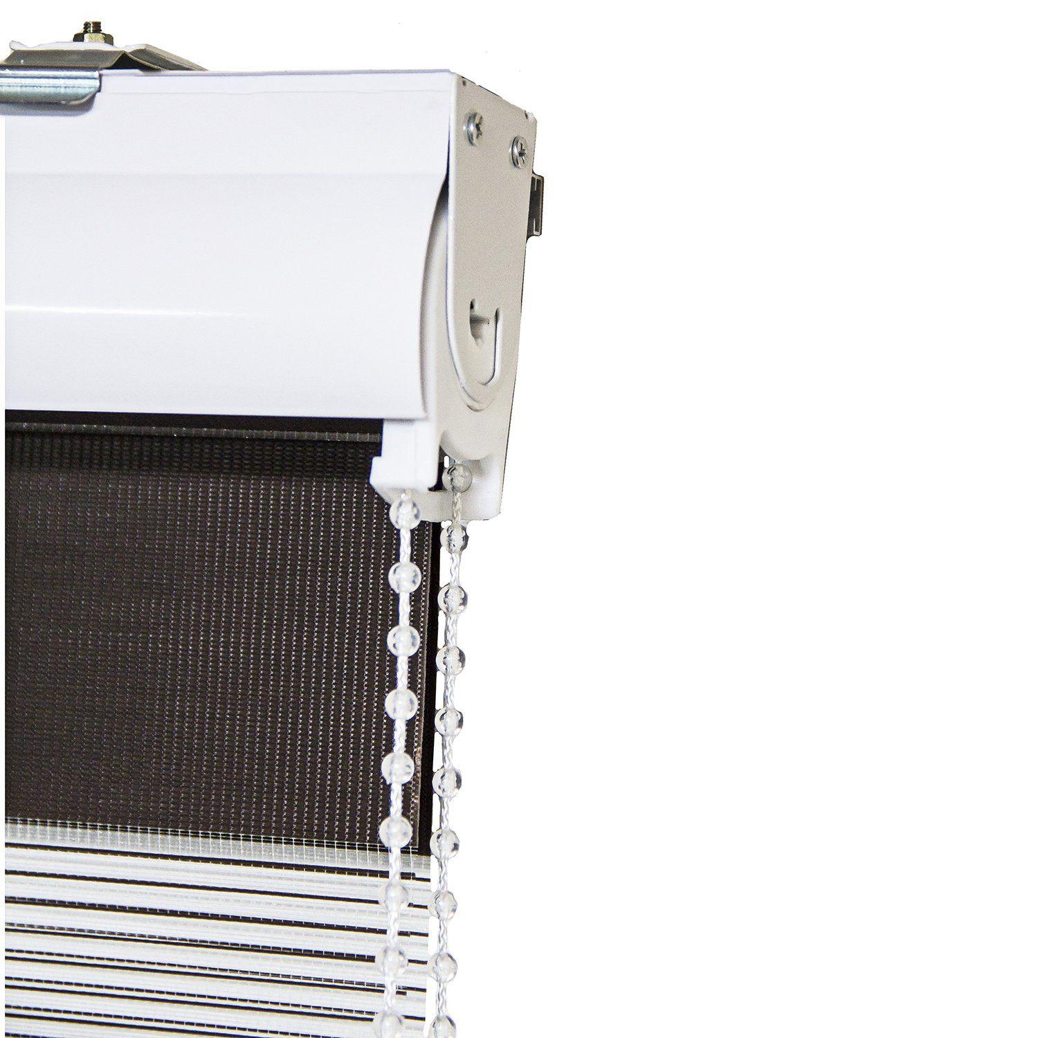 Cortina Roller Duo 105X140 Cafe-2