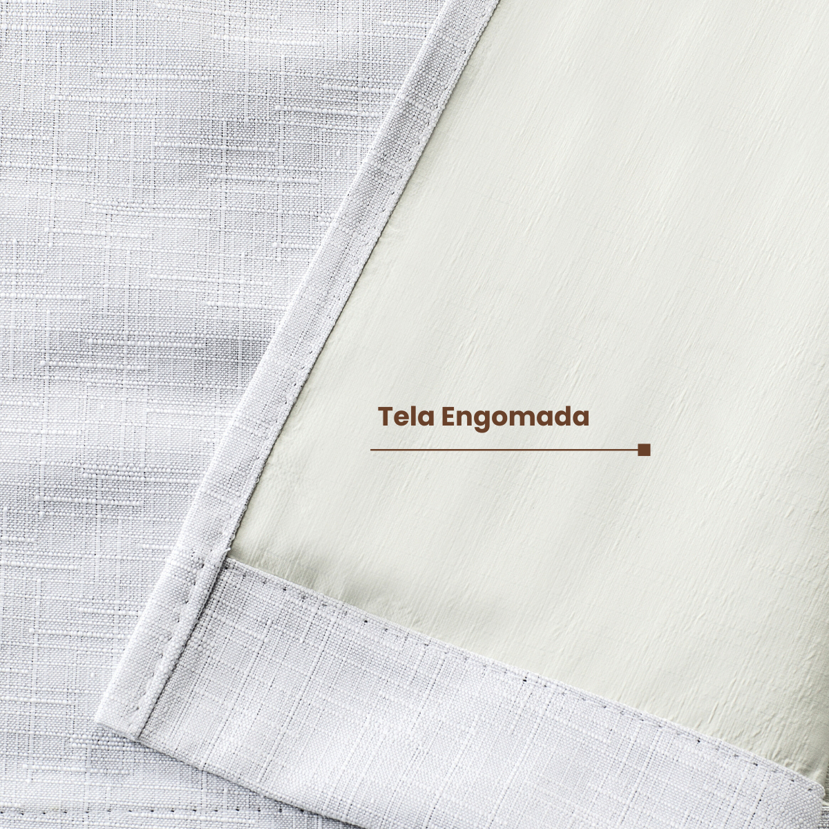 Pack 2 Cortina Jacquard Tradicional 140x225cm Blanco-6