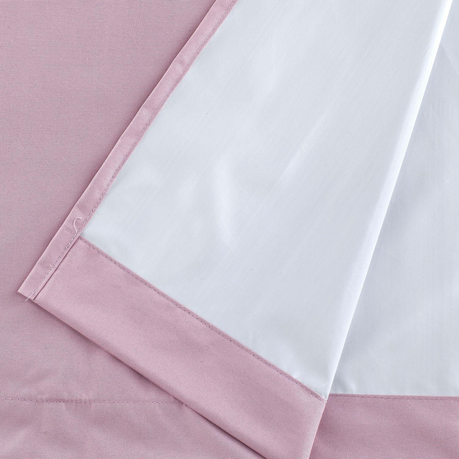 Cortina Tradicional 100% Blackout Rosa-2