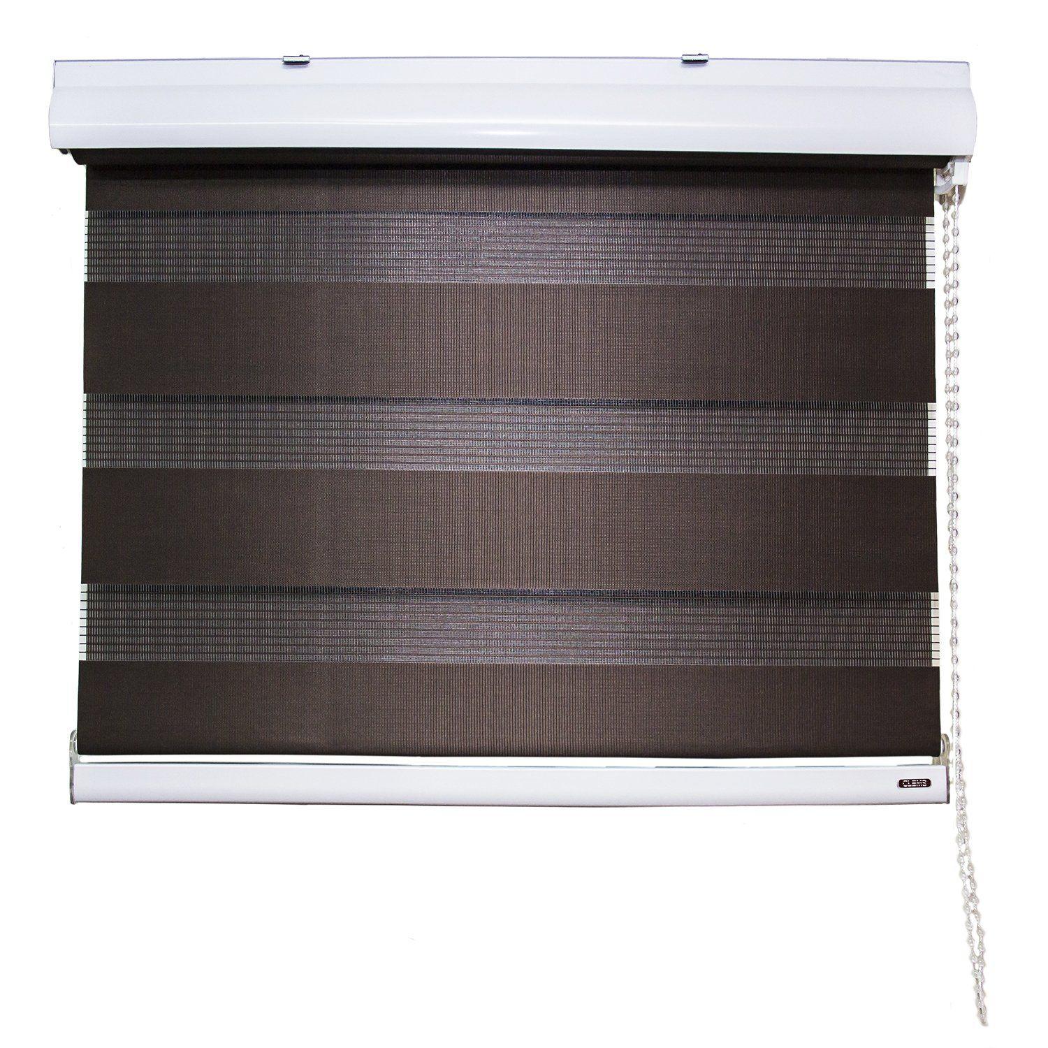 Cortina Roller Duo 105X220 Cafe-3