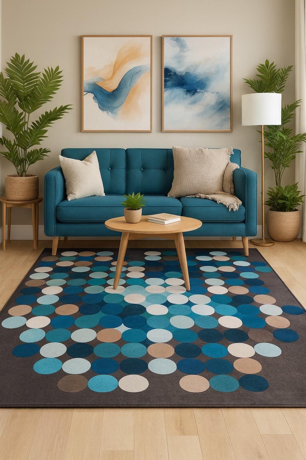 Alfombra Diseño Berlin Para Living 200x220 Clems-0
