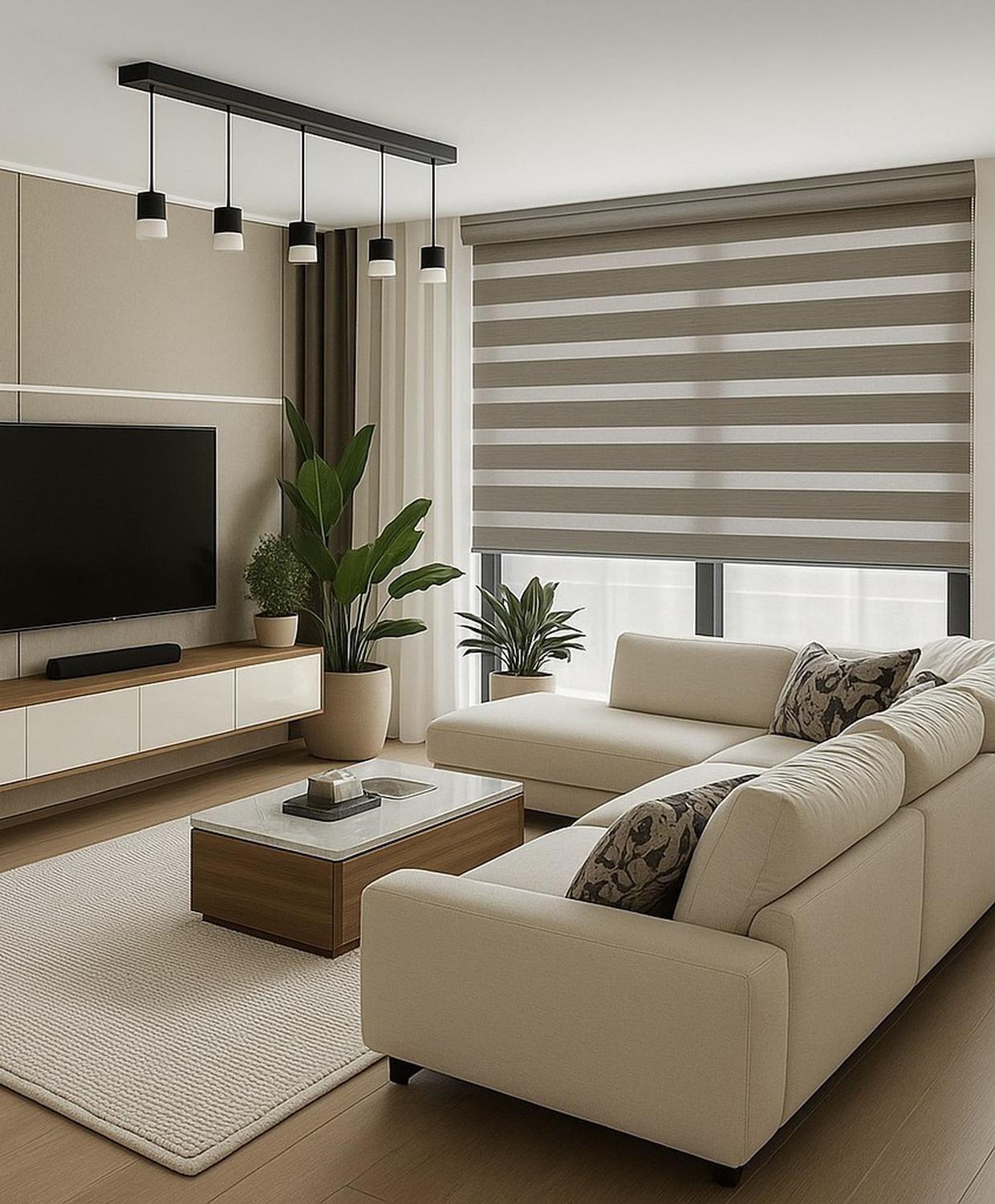 Cortina Roller Duo Blackout Lino 165x160-2