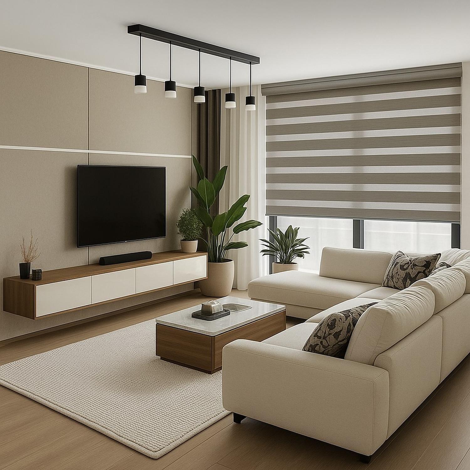 Cortina Roller Duo Blackout Lino 135x160-2