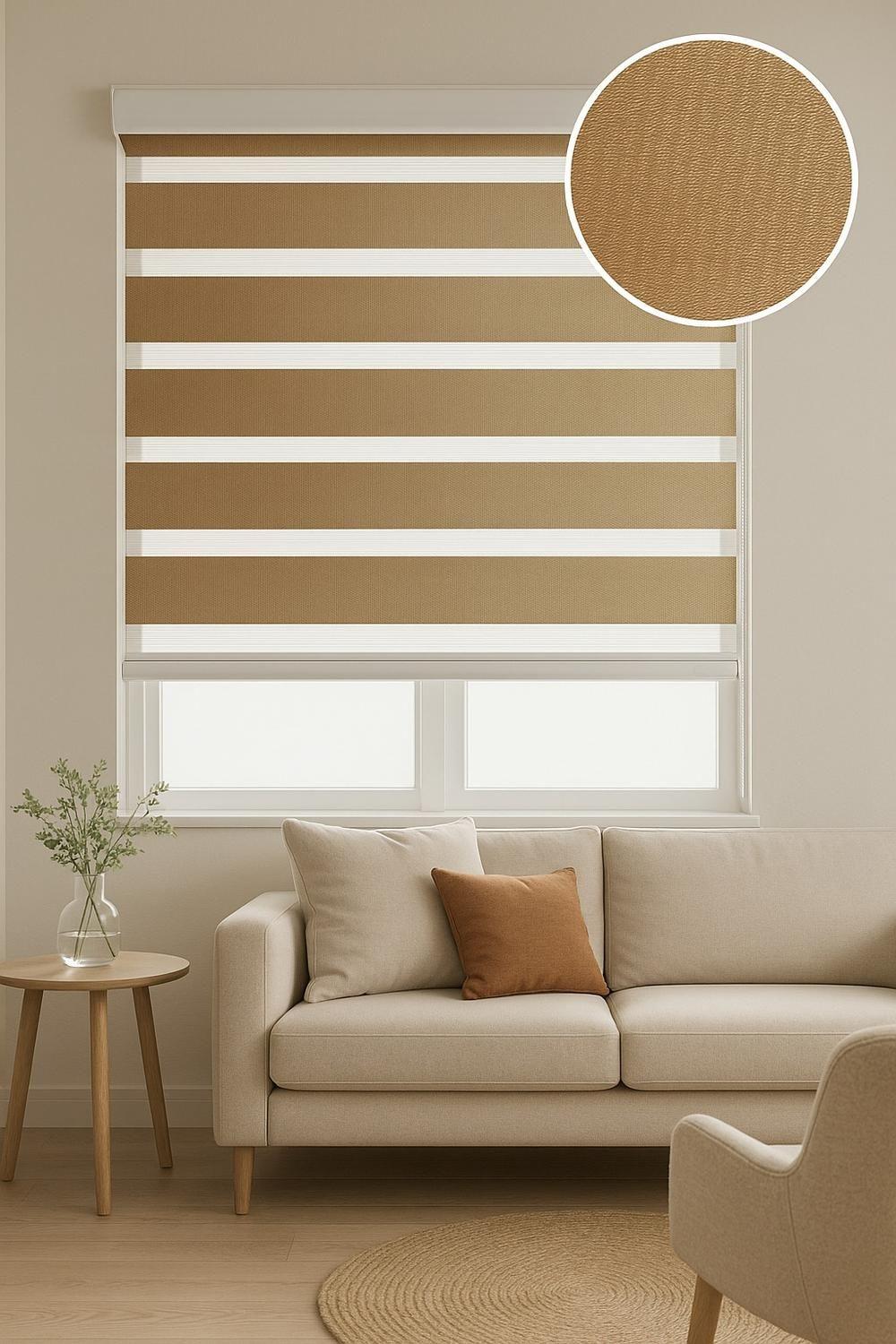 Cortina Roller Duo 060x120 Madera-0