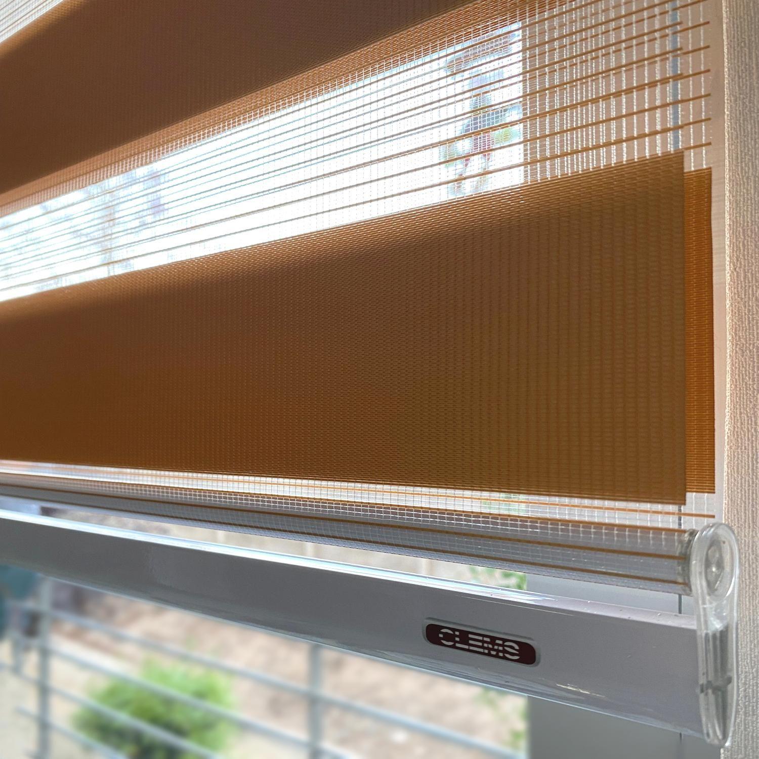 Cortina Roller Duo 060x120 Madera-7