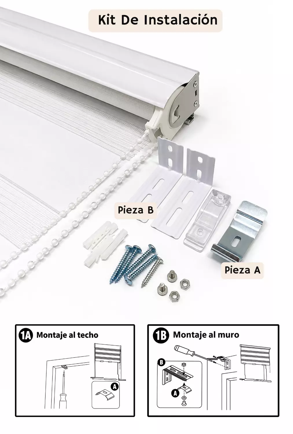 Cortina Roller Duo 165x160 Perla-2