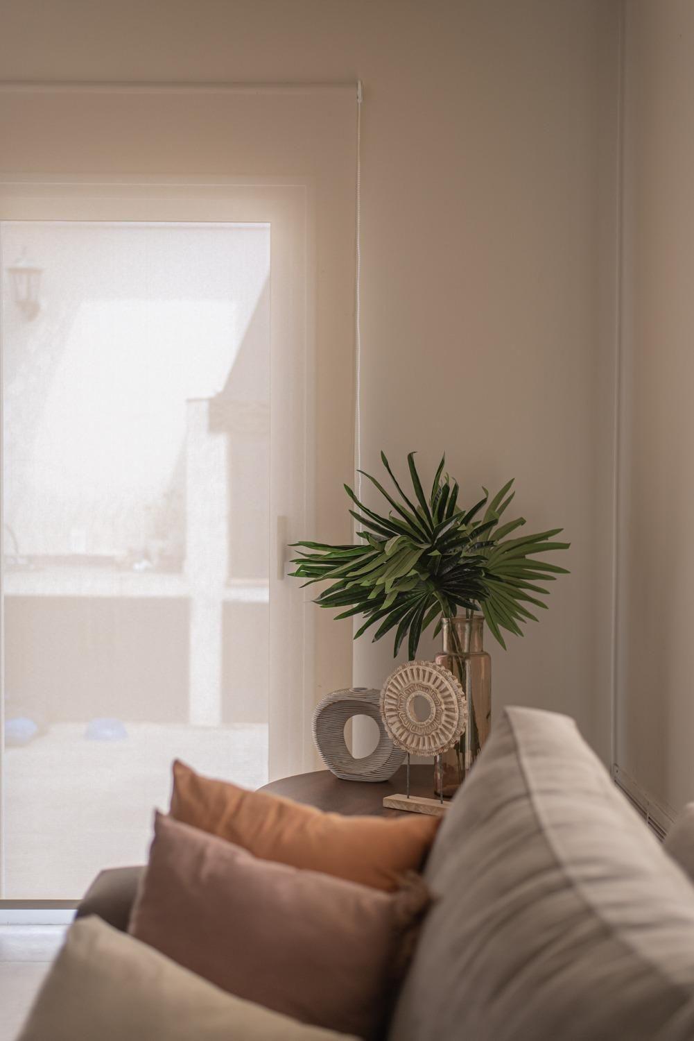 Clems Sunscreen Cortina Roller 180x240 Color Crudo-8